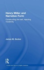 Cover: Henry Miller and Narrative Form - Routledge