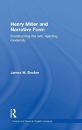 Cover: Henry Miller and Narrative Form - Routledge