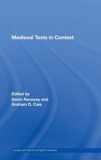 Enlarge image Cover: Medieval Texts in Context - Routledge
