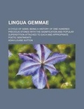 Cover: Lingua Gemmae; A Cycle of Gems - Rarebooksclub.com