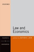 Cover: Law and Economics - OUP India