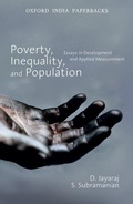 Cover: Poverty, Inequality, and Population - OUP India