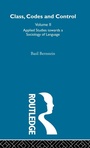 Cover: Applied Studies Towards a Sociology of Language - Routledge