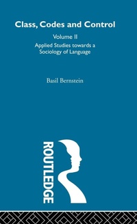 Enlarge image Cover: Applied Studies Towards a Sociology of Language - Routledge