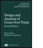 Cover: Design and Analysis of Cross-Over Trials - Chapman and Hall