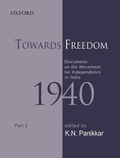 Cover: Towards Freedom - OUP India