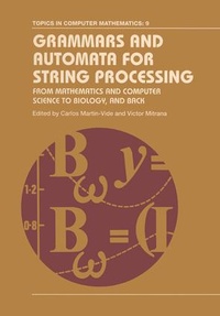 Abbildung von: Grammars and Automata for String Processing - CRC Press