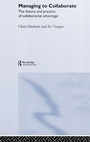 Cover: Managing to Collaborate - Routledge
