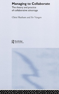 Abbildung von: Managing to Collaborate - Routledge