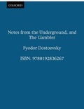 Cover: Notes from the Underground - Oxford Paperbacks