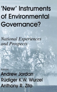 Enlarge image Cover: New Instruments of Environmental Governance? - Routledge