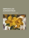 Cover: Empedocles Agrigentinus - Rarebooksclub.com