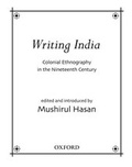Cover: Writing India - OUP India