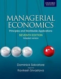 Cover: Managerial Economics: Principles and Worldwide Application - Oxford University Press