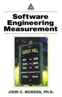 Enlarge image Cover: Software Engineering Measurement - Auerbach