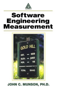 Enlarge image Cover: Software Engineering Measurement - Auerbach
