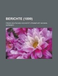 Cover: Berichte (1899 ) - Rarebooksclub.com