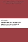 Cover: Theory of Fuzzy Differential Equations and Inclusions - CRC Press