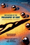 Cover: Implications of Kant's Philosophy - OUP India