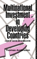 Cover: Multinational Investment in Developing Countries - Routledge