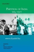 Cover: Partition of India - OUP India