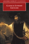Cover: Classical Literary Criticism - Oxford Paperbacks