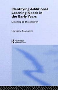 Enlarge image Cover: Identifying Additional Learning Needs in the Early Years - Taylor & Francis