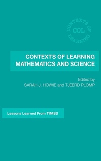 Enlarge image Cover: Contexts of Learning Mathematics and Science - Routledge