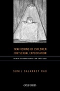 Cover: Trafficking of Children for Sexual Exploitation - OUP India