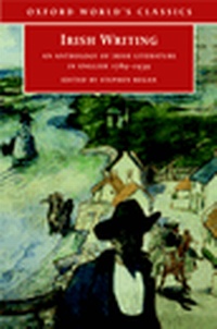 Enlarge image Cover: Irish Writing - Oxford University Press