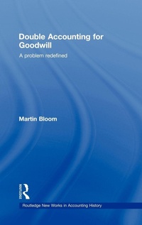 Enlarge image Cover: Double Accounting for Goodwill - Routledge