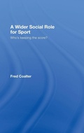 Cover: A Wider Social Role for Sport - Routledge