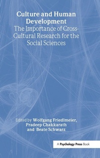 Enlarge image Cover: Culture and Human Development - Psychology Press Ltd