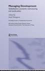 Cover: Managing Development - Routledge