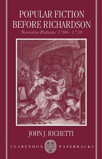 Enlarge image Cover: Popular Fiction before Richardson - Clarendon Press