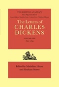 Cover: The Pilgrim Edition of the Letters of Charles Dickens: Volume 1. 1820-1839 - Oxford University Press