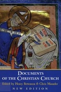 Cover: Documents of the Christian Church - Oxford Paperbacks