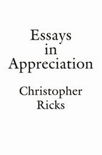 Enlarge image Cover: Essays in Appreciation - Oxford University Press