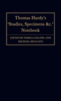 Cover: Thomas Hardy's 'Studies, Specimens &c.' Notebook - Clarendon Press