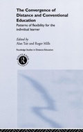 Cover: The Convergence of Distance and Conventional Education - Routledge