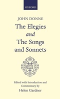 Cover: Elegies and the Songs and Sonnets - Clarendon Press