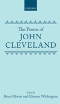 Cover: The Poems of John Cleveland - Oxford University Press