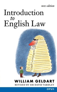 Enlarge image Cover: Introduction to English Law - Oxford University Press