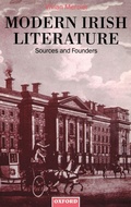 Cover: Modern Irish Literature: Sources and Founders - Clarendon Press