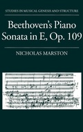 Cover: Beethoven's Piano Sonata in E, Op. 109 - Clarendon Press