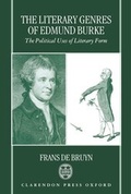 Cover: The Literary Genres of Edmund Burke - Clarendon Press