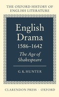 Cover: English Drama 1586-1642 - Oxford University Press
