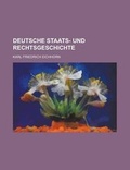 Cover: Deutsche Staats- Und Rechtsgeschichte - Rarebooksclub.com