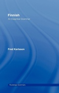 Cover: Finnish: An Essential Grammar - Routledge