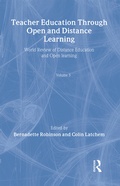 Cover: Teacher Education Through Open and Distance Learning - Routledge